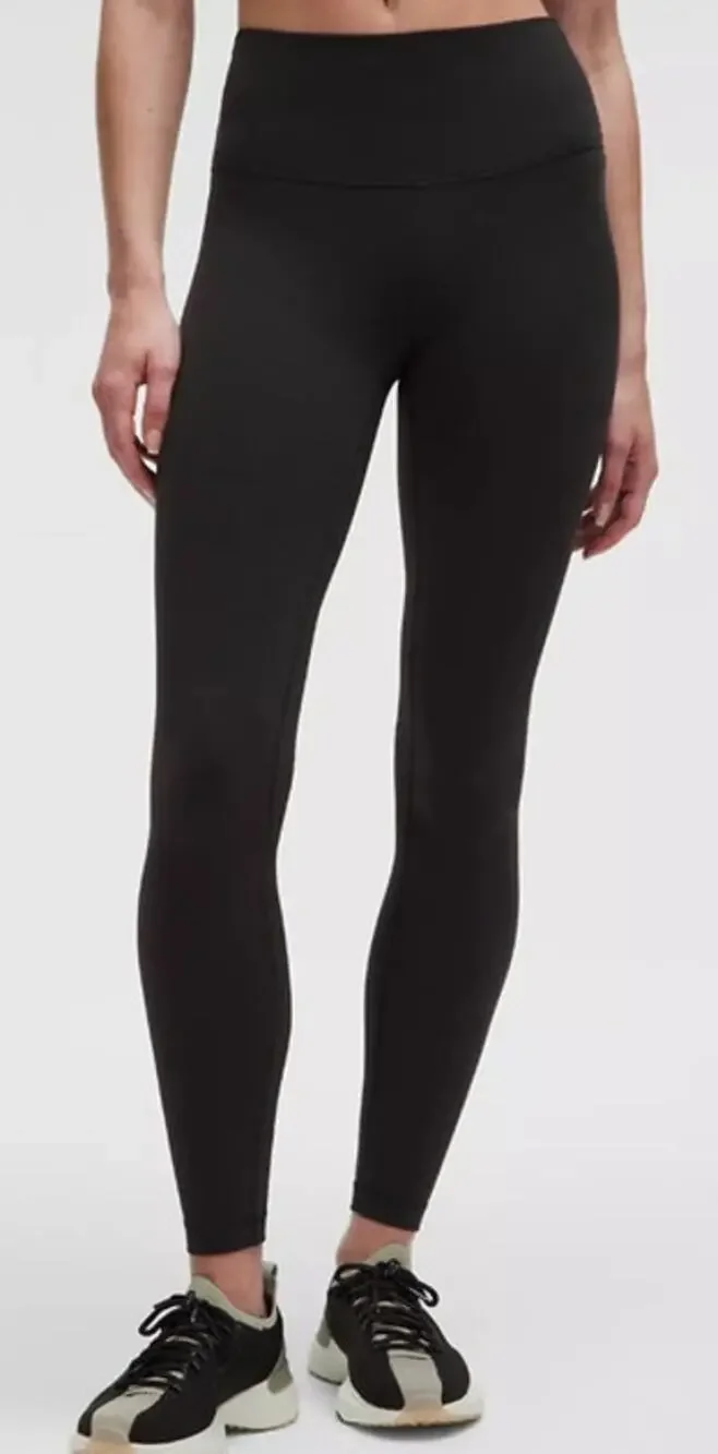 NWOT Womens Lululemon Black Wunder Under Legging 25